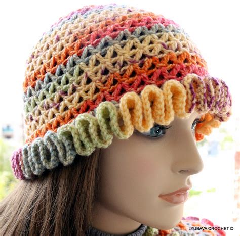 Crochet hat with a touch of magic
